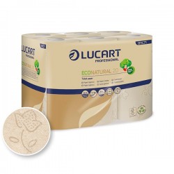 HIGIENICO DOMESTICO ECO NATURAL 20 Mts. Pack 12x9 Uds.