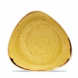 STONECAST SEED YELLOW PLATO TRIANGULAR 22,9 cms. CHURCHILL